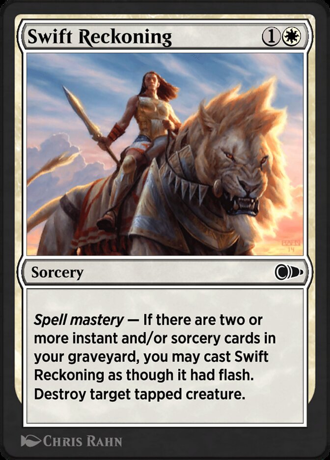 Swift Reckoning — Pioneer Masters (PIO) #39