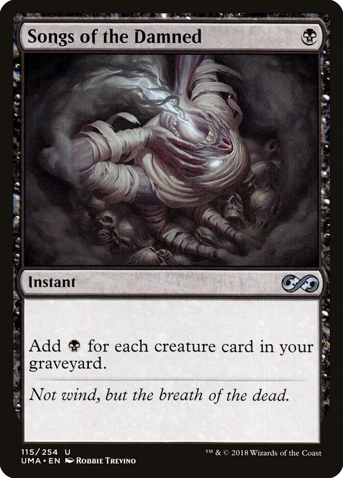 Songs of the Damned — Ultimate Masters (UMA) #115