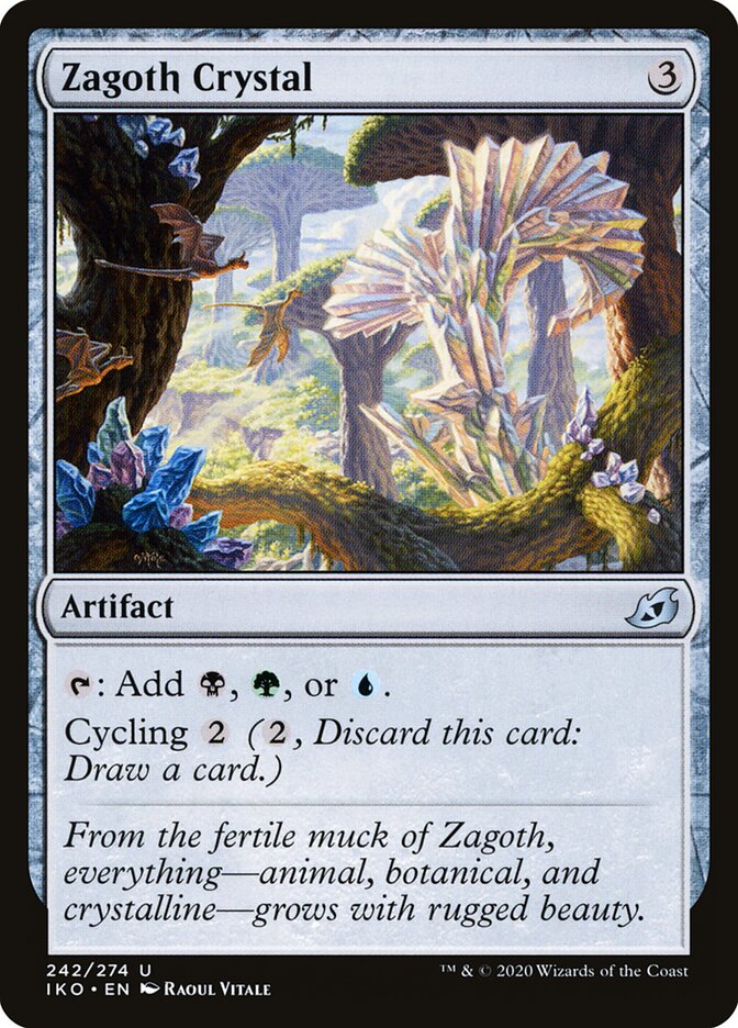 Zagoth Crystal — Ikoria: Lair of Behemoths (IKO) #242
