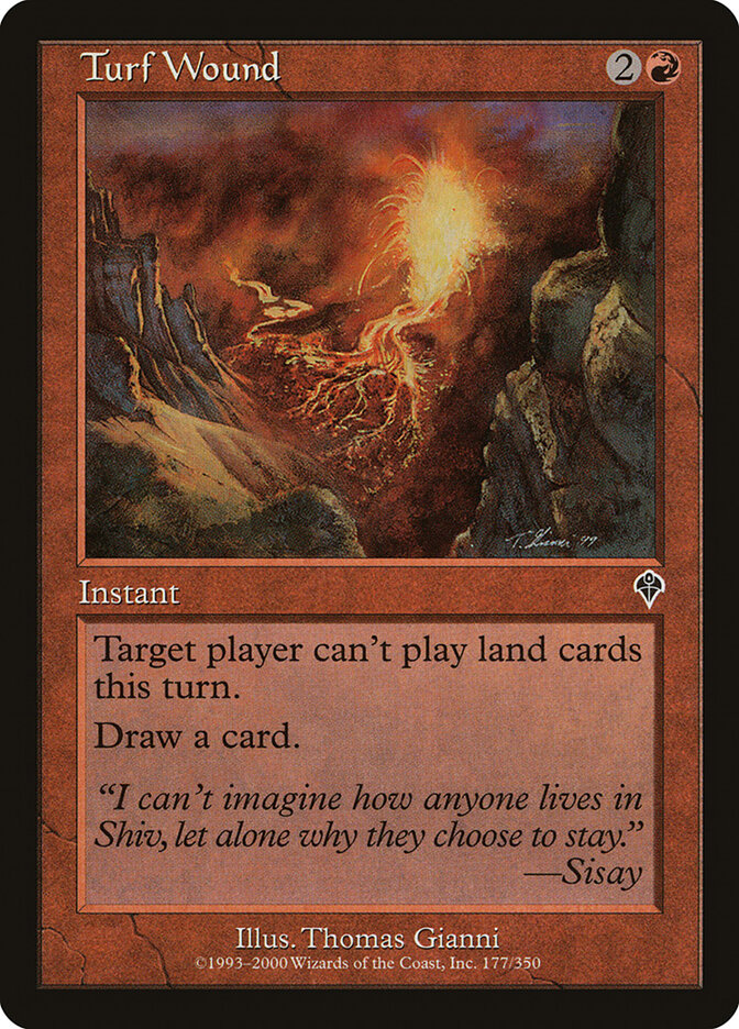 Turf Wound — Invasion (INV) #177