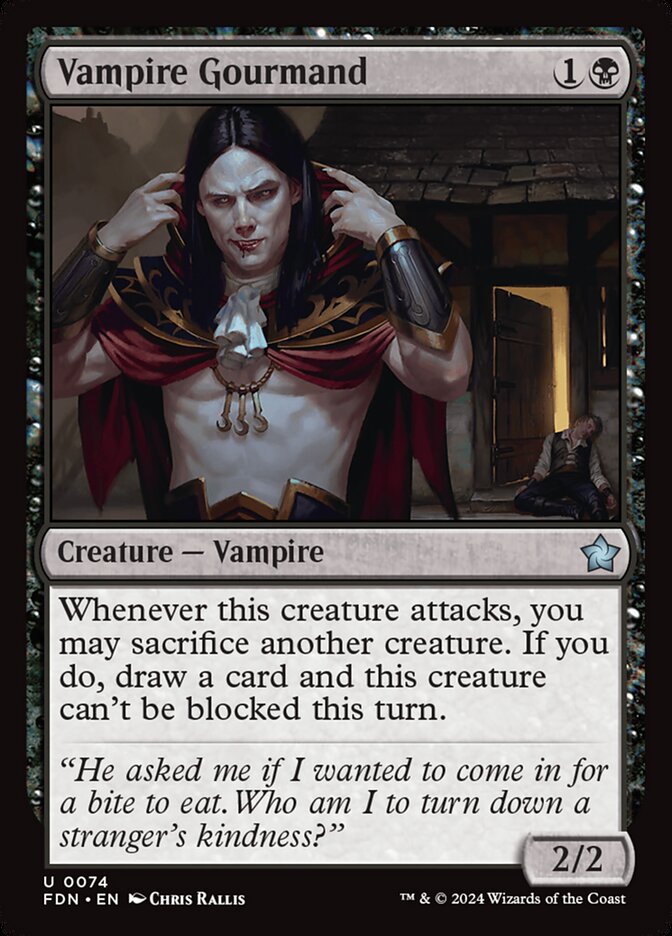 Vampire Gourmand — Foundations (FDN) #74