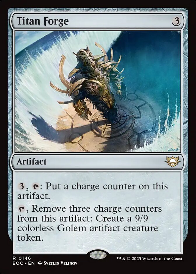 Titan Forge — Edge of Eternities Commander (EOC) #146