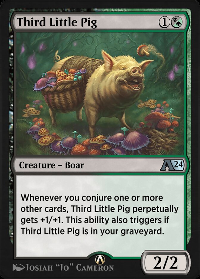 Third Little Pig — Alchemy: Wilds of Eldraine (YWOE) #28