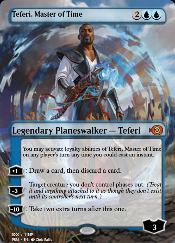 Teferi, Master of Time — Magic Online Promos (PRM) #85940