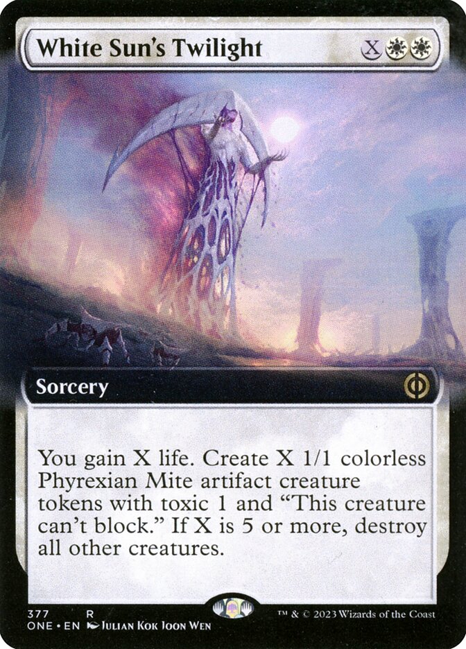 White Sun's Twilight — Phyrexia: All Will Be One (ONE) #377