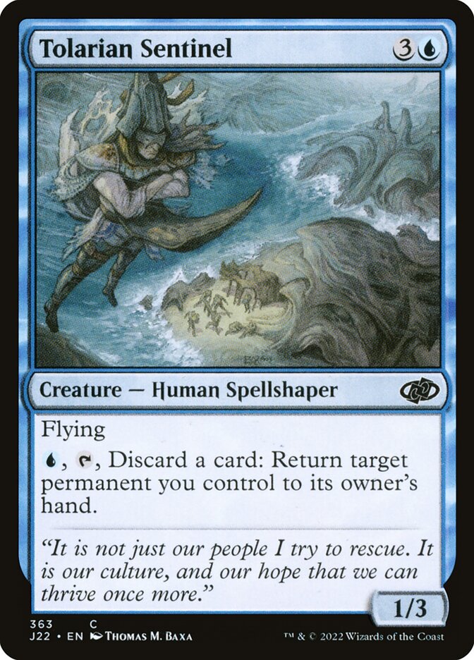 Tolarian Sentinel — Jumpstart 2022 (J22) #363