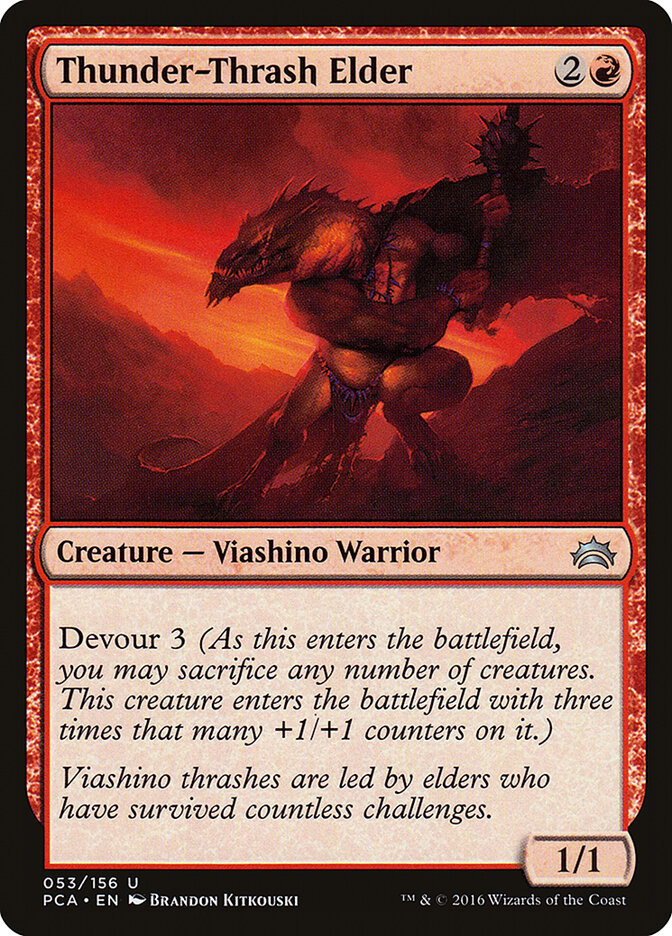 Thunder-Thrash Elder — Planechase Anthology (PCA) #53