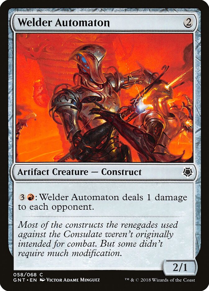 Welder Automaton — Game Night (GNT) #58
