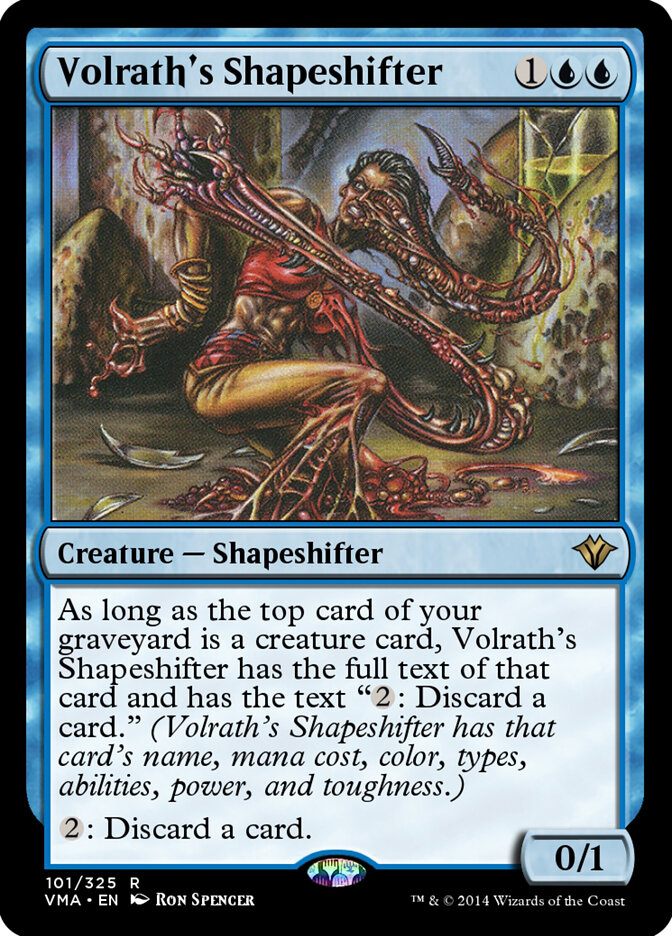 Volrath's Shapeshifter — Vintage Masters (VMA) #101