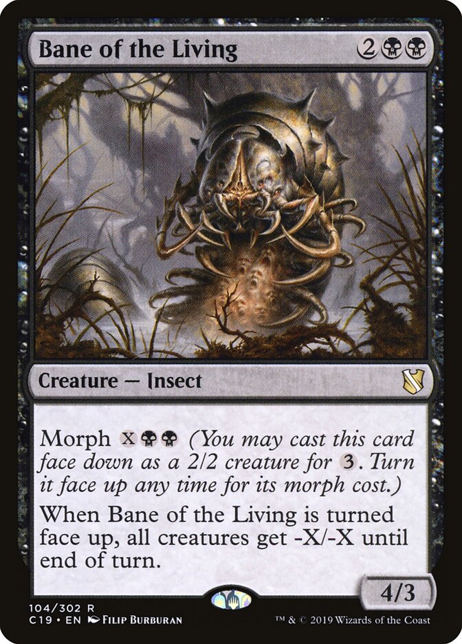 Bane of the Living — Commander 2019 (C19) #104