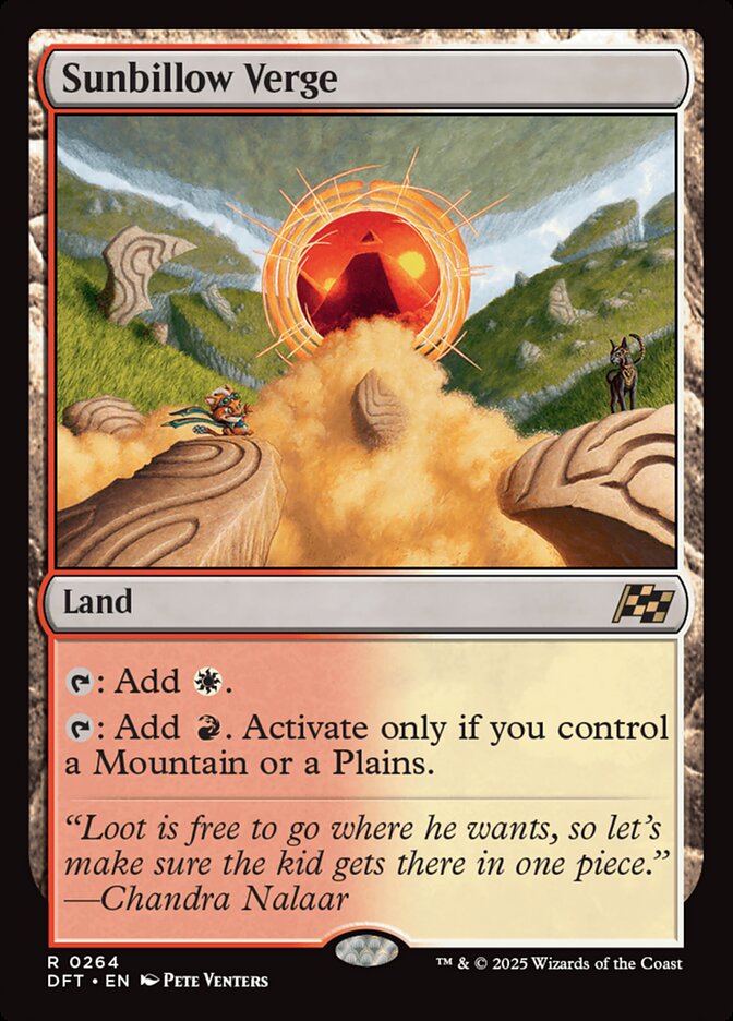 Sunbillow Verge — Aetherdrift (DFT) #264