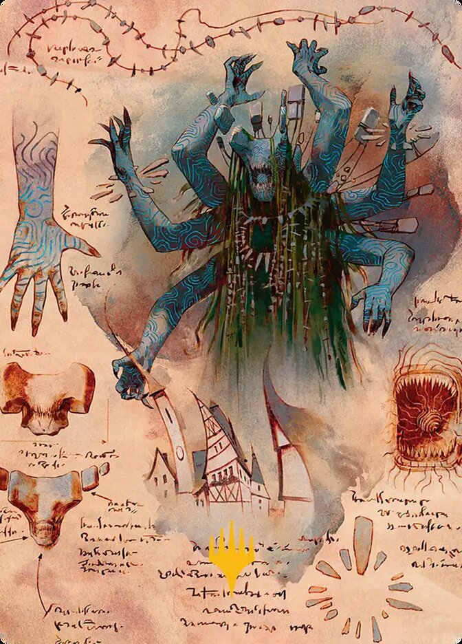 The Dawning Archaic // The Dawning Archaic — Secrets of Strixhaven Art Series (ASOS) #29