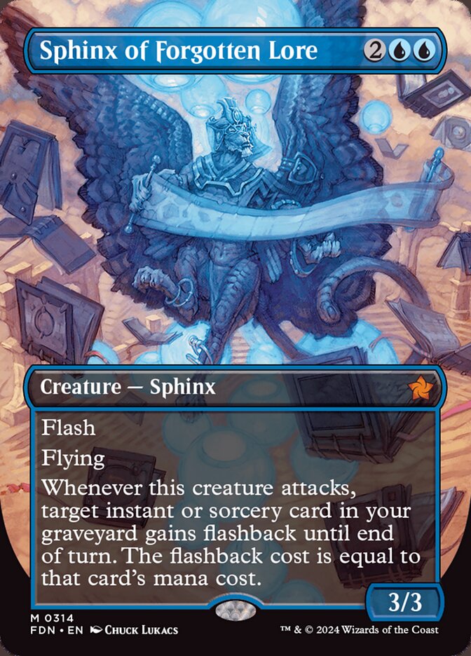 Sphinx of Forgotten Lore — Foundations (FDN) #314