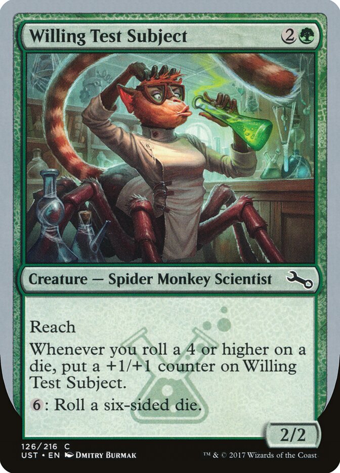 Willing Test Subject — Unstable (UST) #126