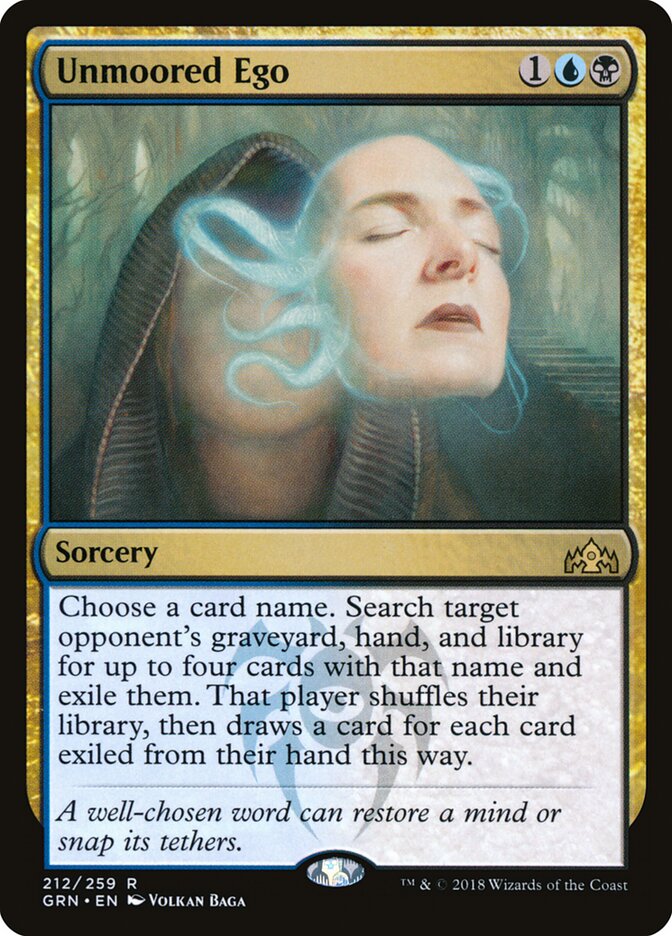 Unmoored Ego — Guilds of Ravnica (GRN) #212