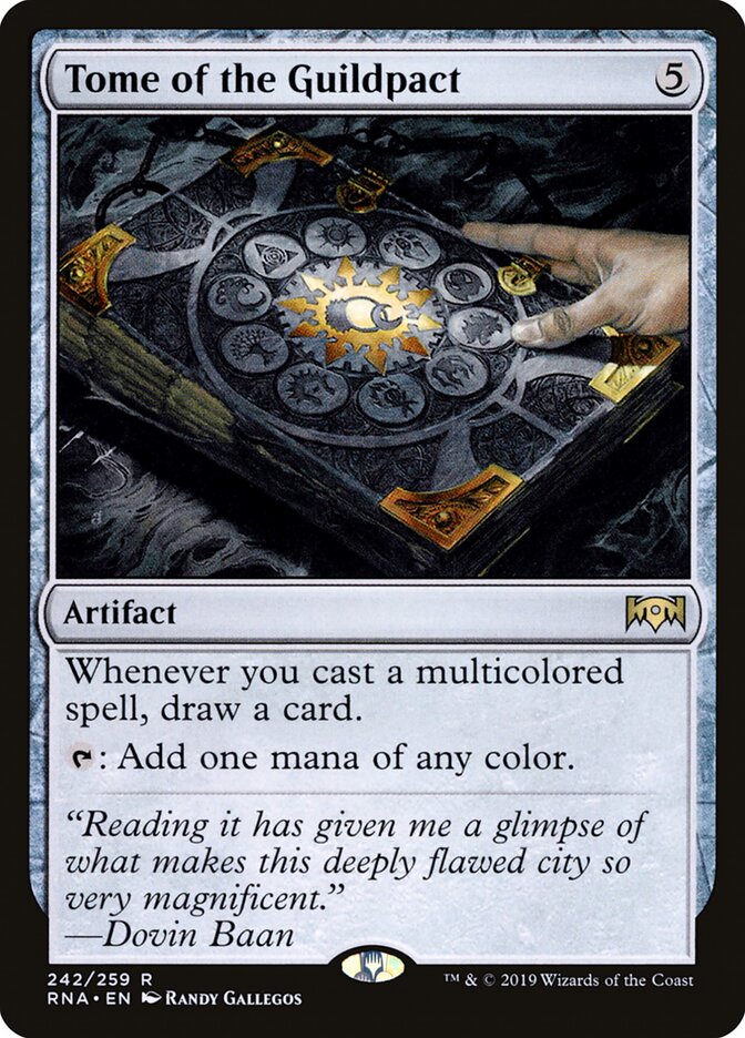 Tome of the Guildpact — Ravnica Allegiance (RNA) #242
