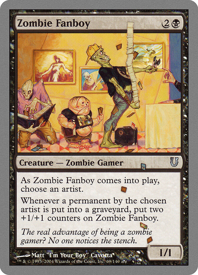 Zombie Fanboy — Unhinged (UNH) #69