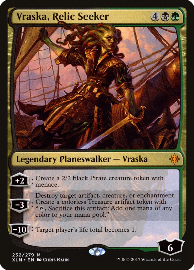 Vraska, Relic Seeker — Ixalan (XLN) #232