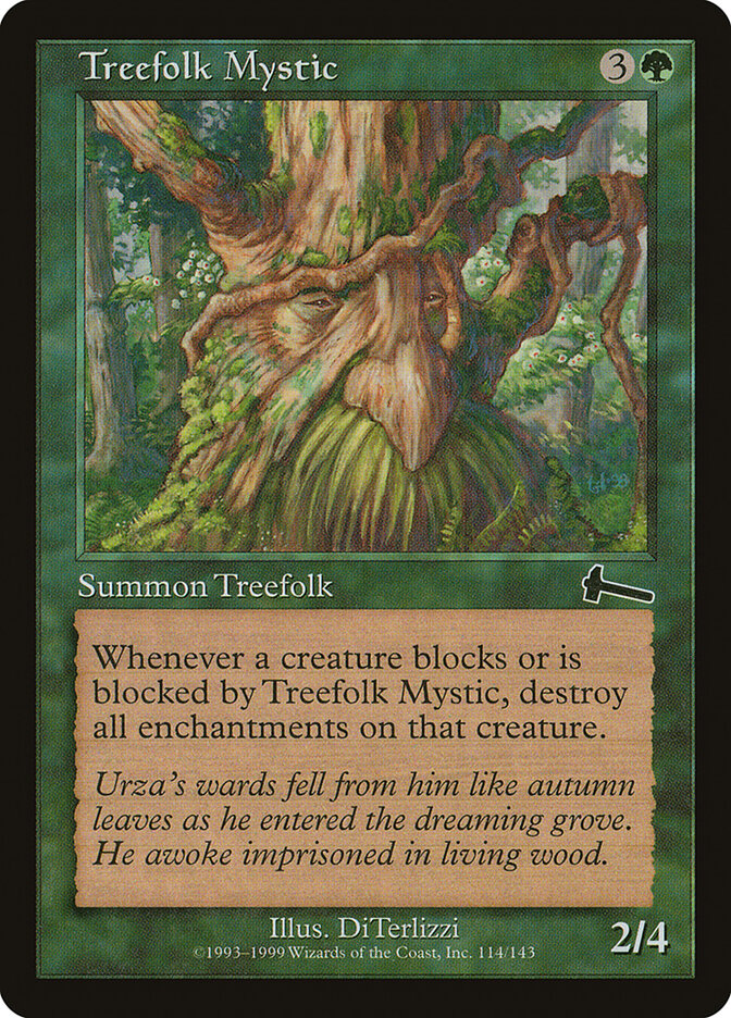 Treefolk Mystic — Urza's Legacy (ULG) #114