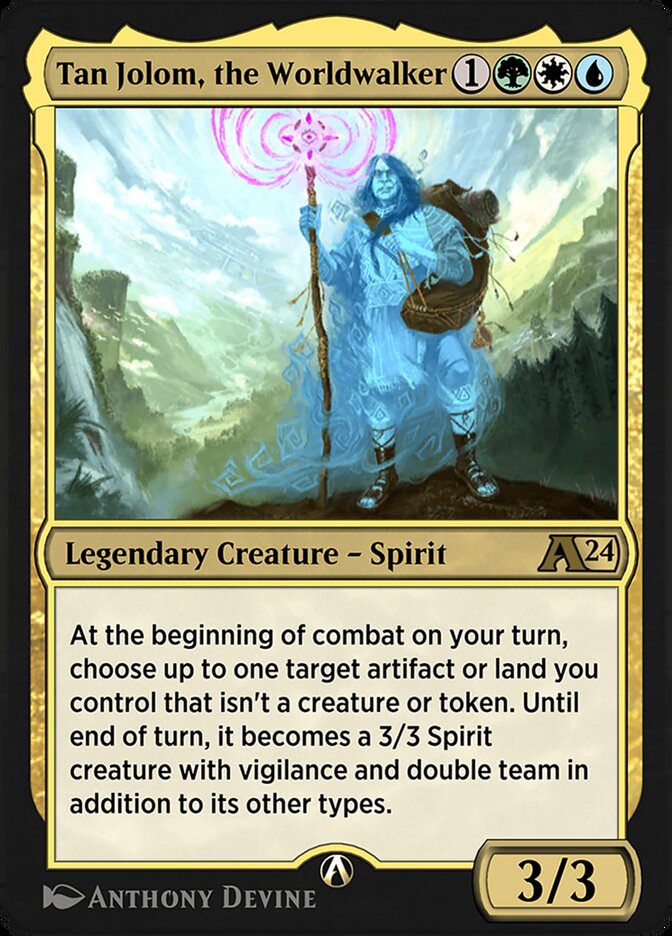 Tan Jolom, the Worldwalker — Alchemy: Ixalan (YLCI) #30