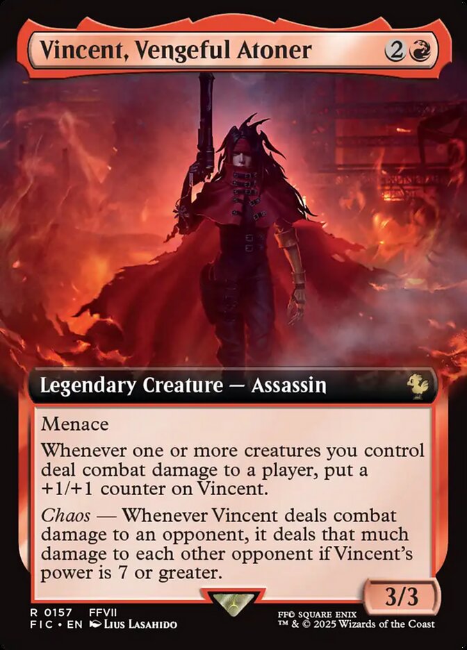 Vincent, Vengeful Atoner — Final Fantasy Commander (FIC) #157