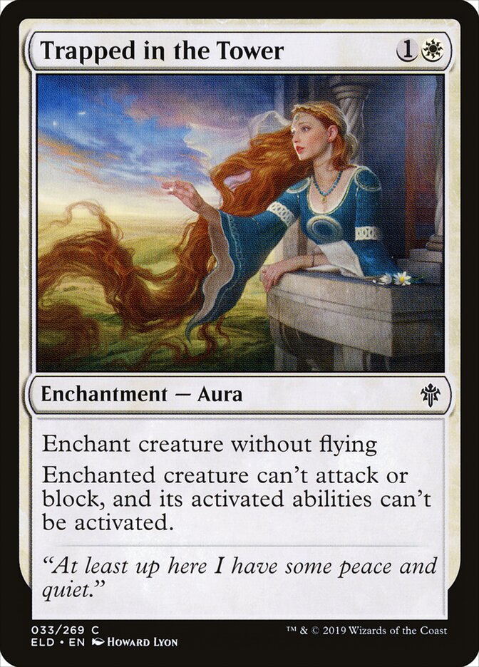 Trapped in the Tower — Throne of Eldraine (ELD) #33