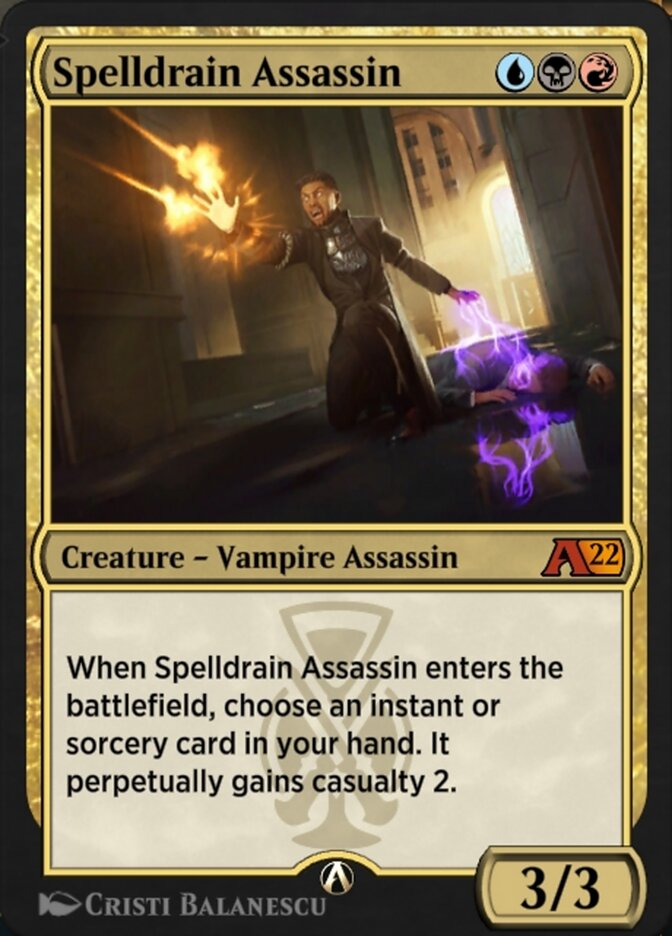 Spelldrain Assassin — Alchemy: New Capenna (YSNC) #29