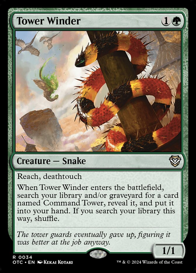 Tower Winder — Outlaws of Thunder Junction Commander (OTC) #34