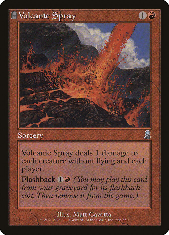 Volcanic Spray — Odyssey (ODY) #226