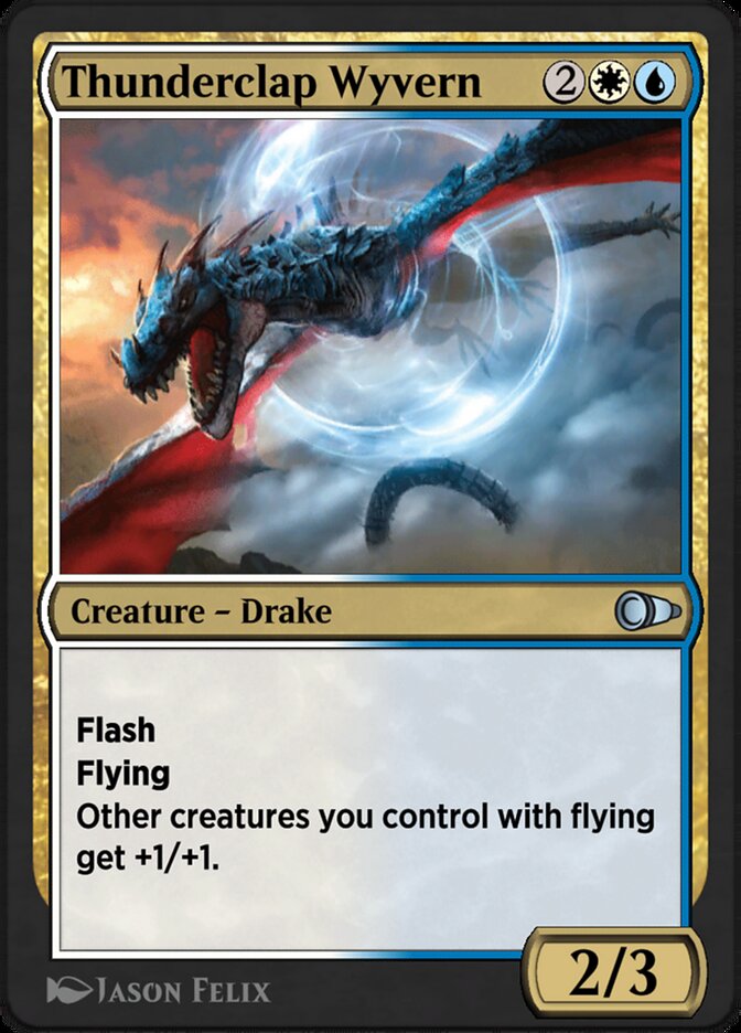 Thunderclap Wyvern — Pioneer Masters (PIO) #248