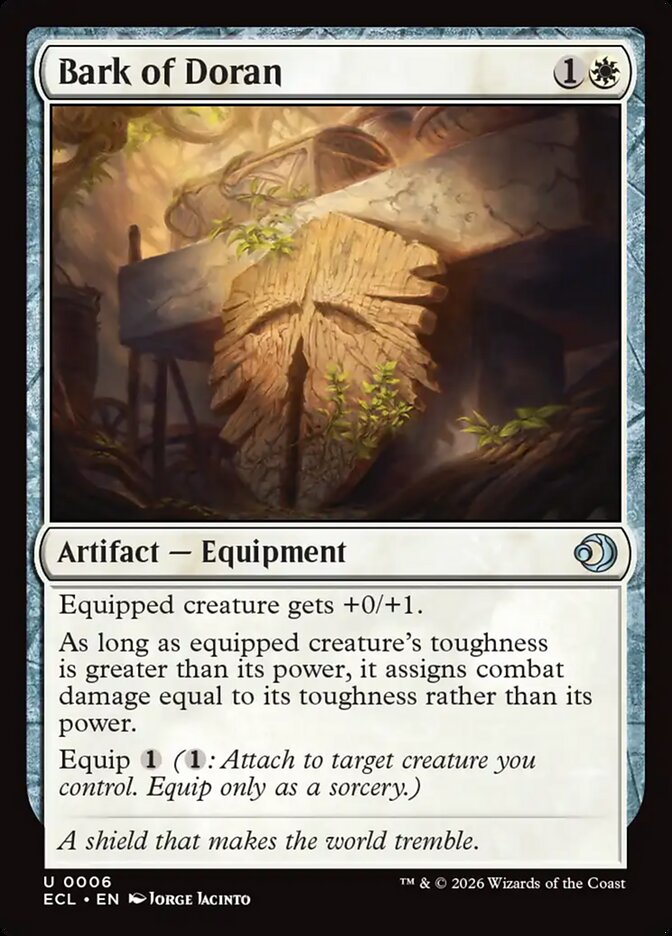 Bark of Doran — Lorwyn Eclipsed (ECL) #6