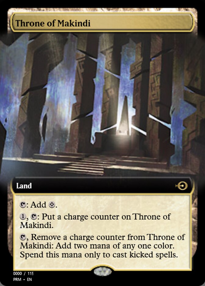 Throne of Makindi — Magic Online Promos (PRM) #83782