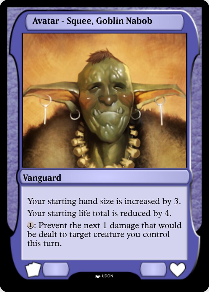 Squee, Goblin Nabob Avatar — Magic Online Avatars (PMOA) #71