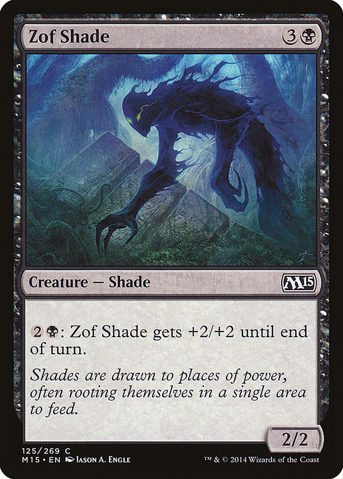 Zof Shade — Magic 2015 (M15) #125