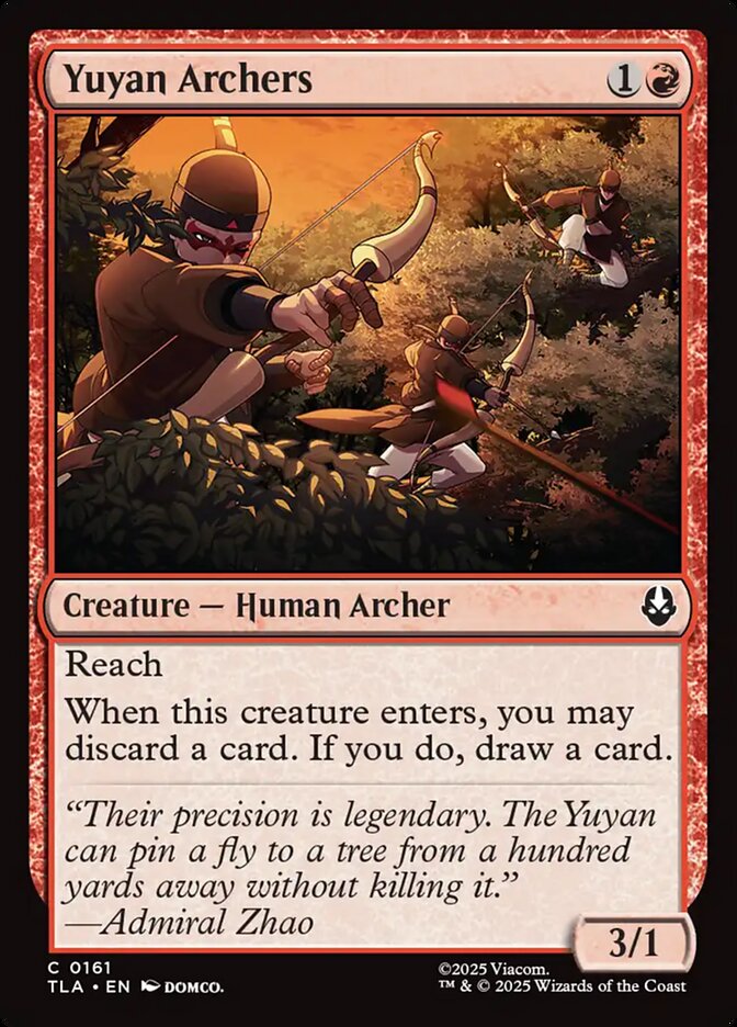Yuyan Archers — Avatar: The Last Airbender (TLA) #161