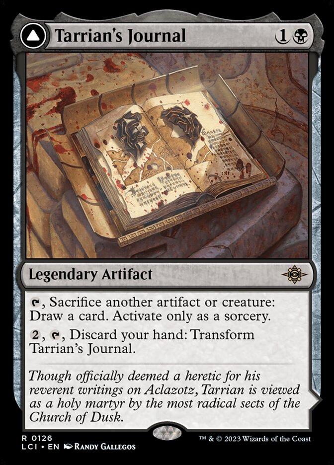 Tarrian's Journal // The Tomb of Aclazotz — The Lost Caverns of Ixalan (LCI) #126