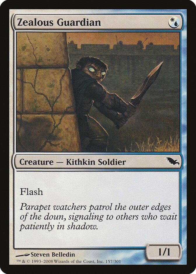Zealous Guardian — Shadowmoor (SHM) #157