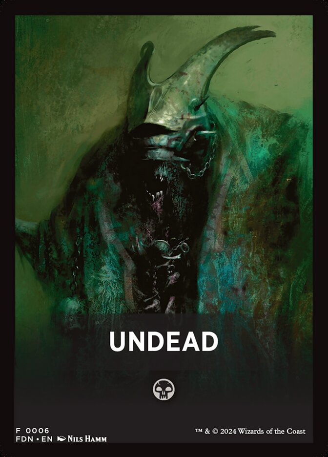 Undead — Foundations Front Cards (FFDN) #6
