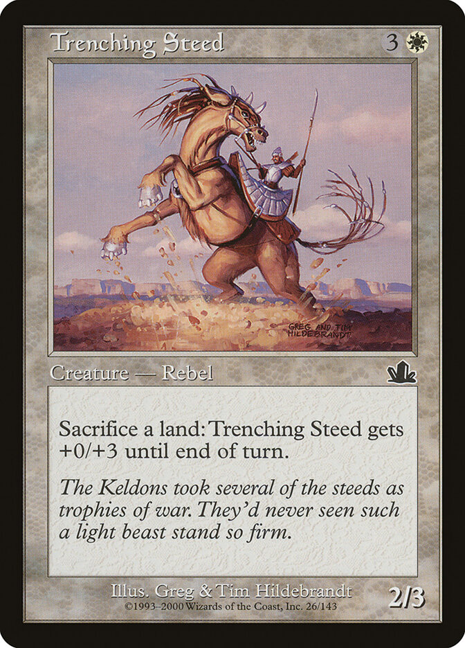 Trenching Steed — Prophecy (PCY) #26