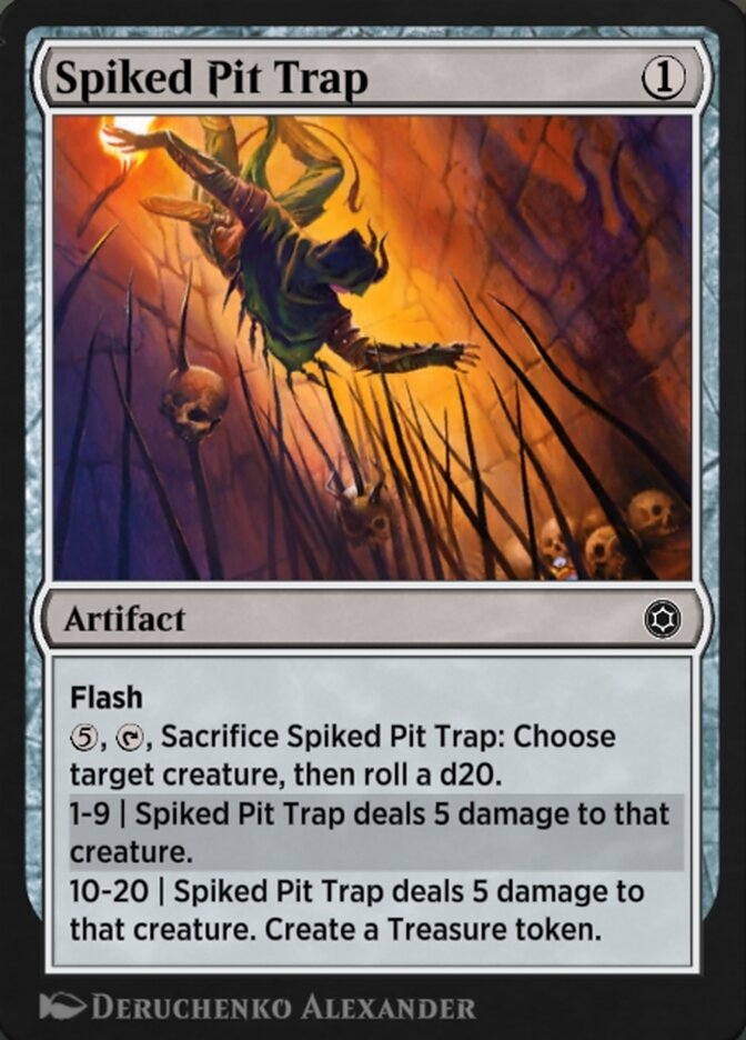 Spiked Pit Trap — Alchemy Horizons: Baldur's Gate (HBG) #265