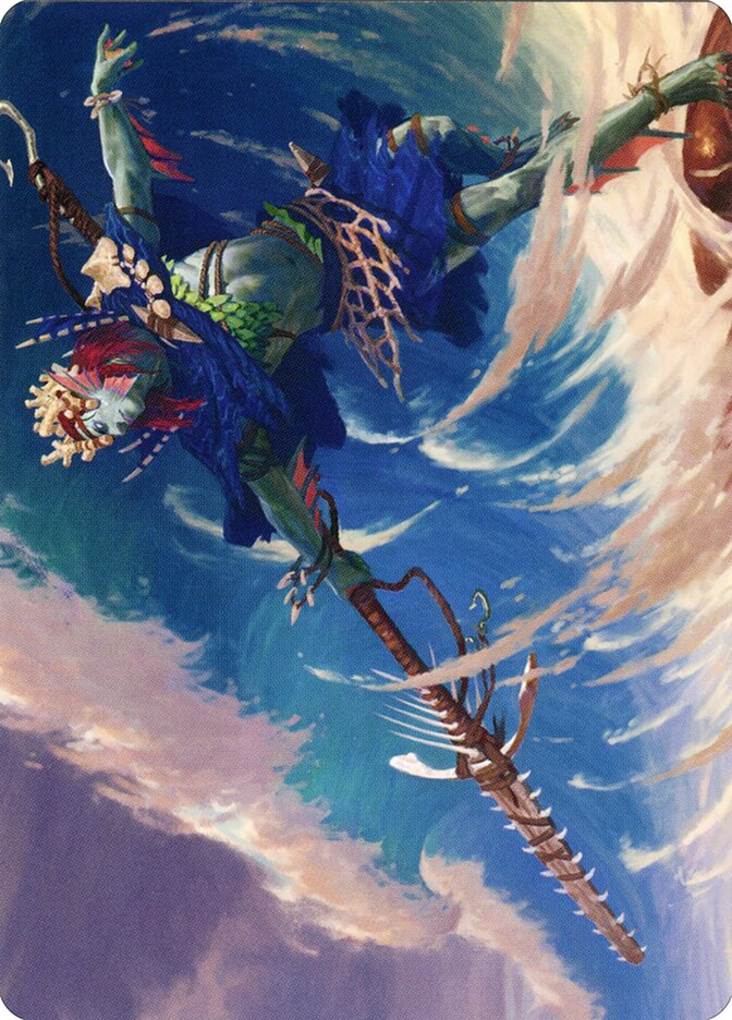 Tazeem Roilmage // Tazeem Roilmage — Zendikar Rising Art Series (AZNR) #51