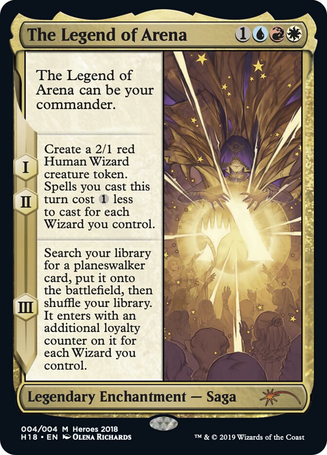 The Legend of Arena — 2018 Heroes of the Realm (PH18) #4