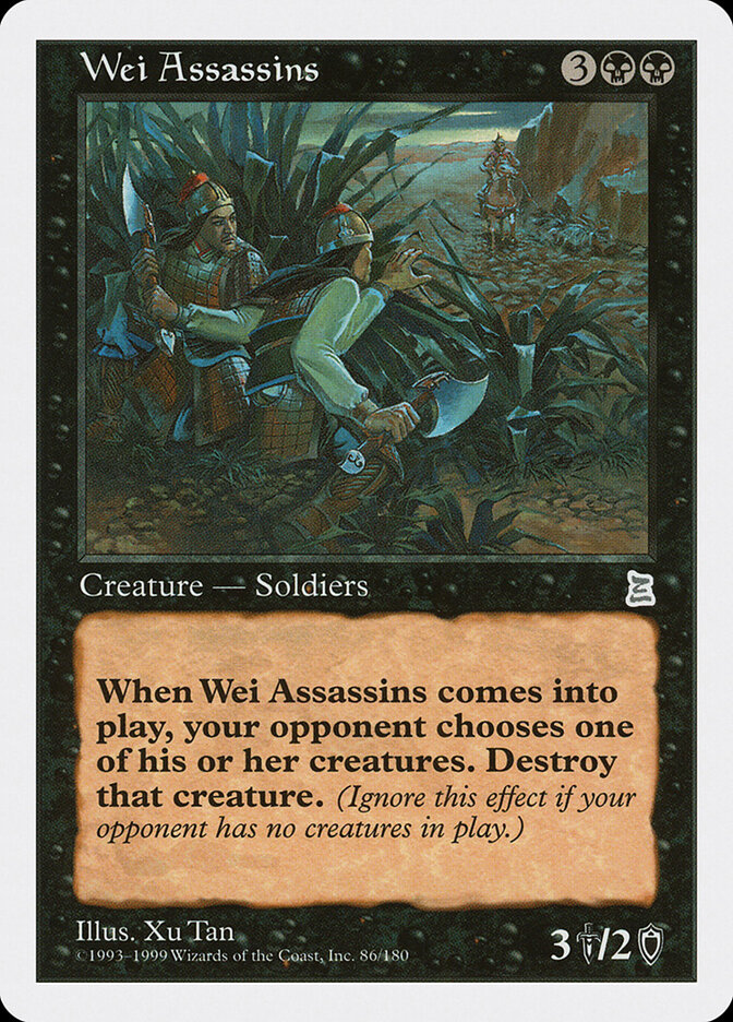 Wei Assassins — Portal Three Kingdoms (PTK) #86