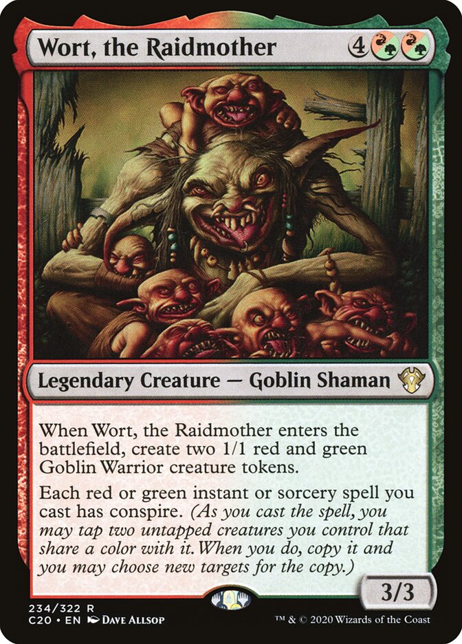 Wort, the Raidmother — Commander 2020 (C20) #234