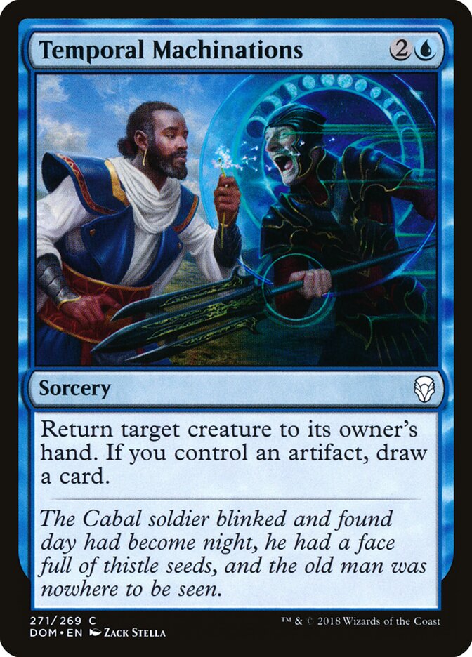 Temporal Machinations — Dominaria (DOM) #271