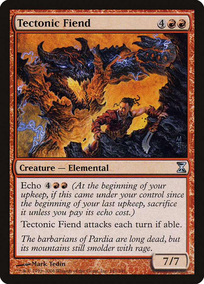 Tectonic Fiend — Time Spiral (TSP) #181