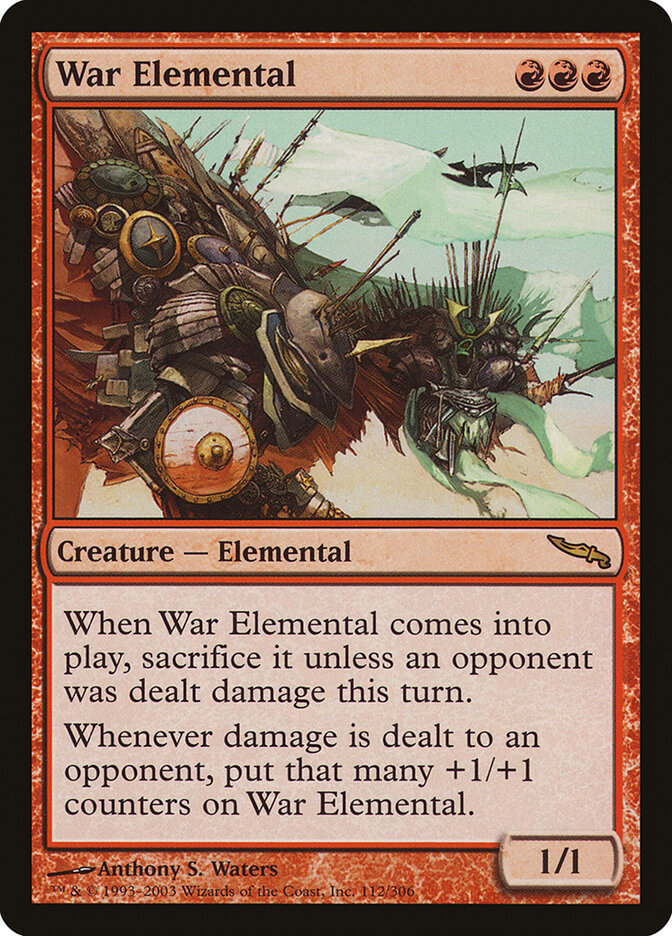 War Elemental — Mirrodin (MRD) #112
