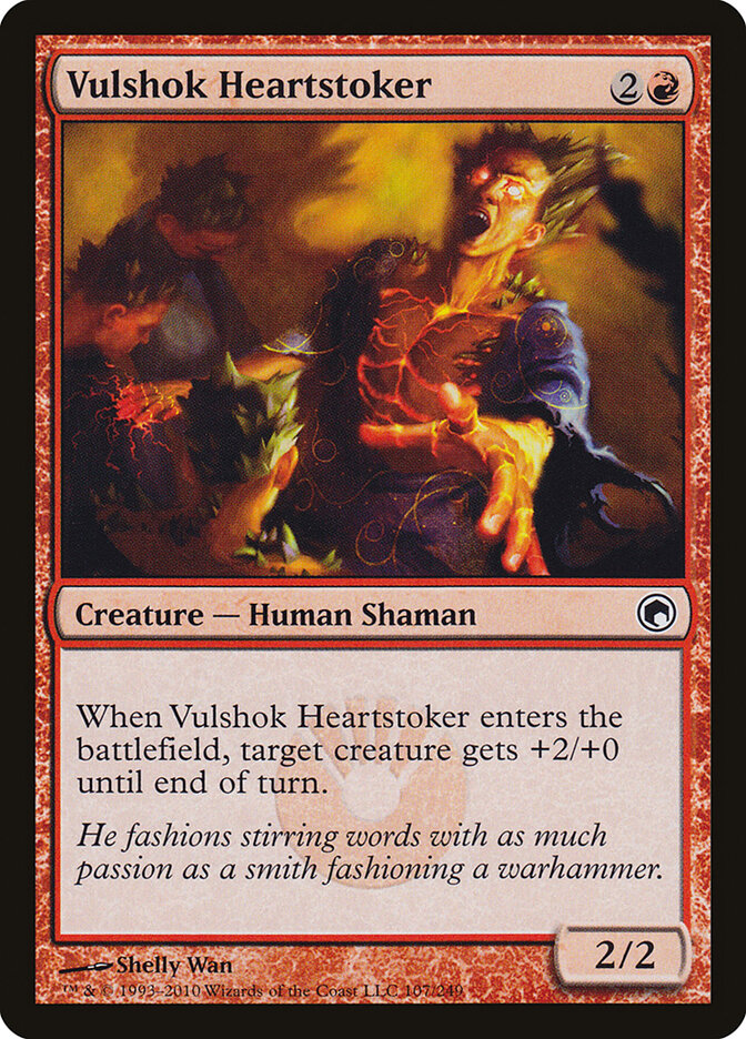 Vulshok Heartstoker — Scars of Mirrodin (SOM) #107
