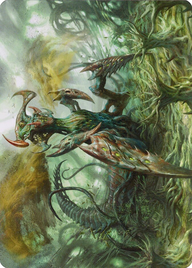 Zopandrel, Hunger Dominus // Zopandrel, Hunger Dominus — Phyrexia: All Will Be One Art Series (AONE) #44