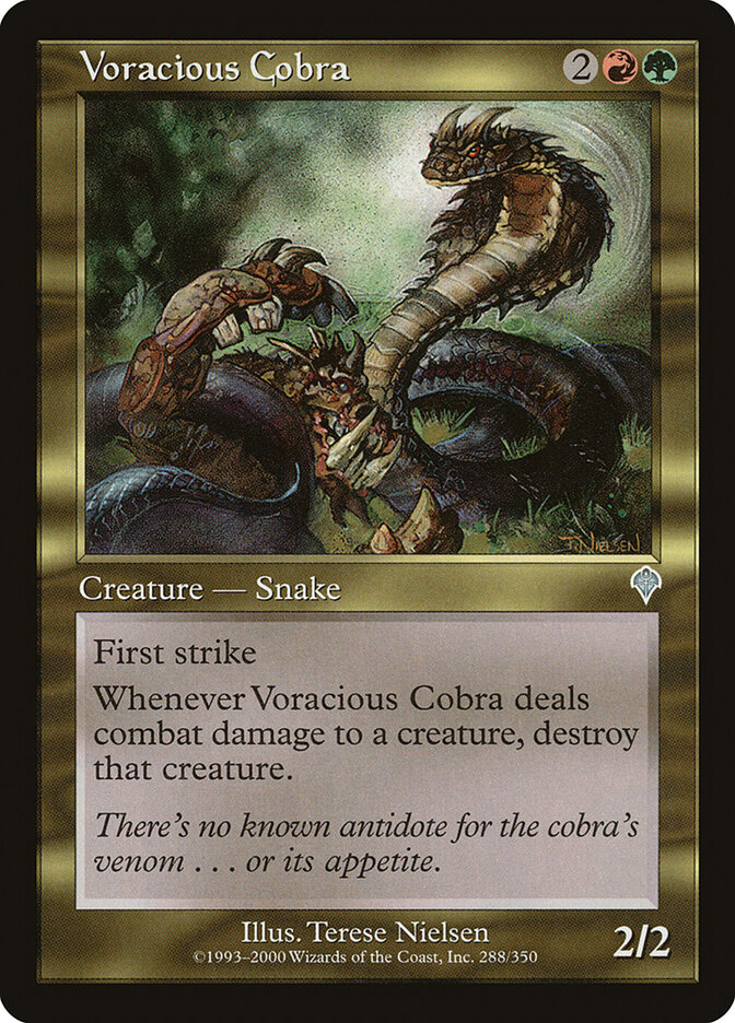 Voracious Cobra — Invasion (INV) #288